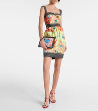 Dolce&Gabbana Capri printed cotton minidress