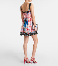 Dolce&Gabbana Capri printed cotton minidress
