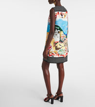 Dolce&Gabbana Capri printed cotton minidress