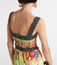 Dolce&Gabbana Capri printed cotton minidress