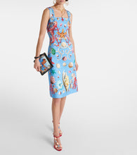Dolce&Gabbana Capri printed minidress