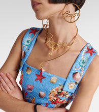 Dolce&Gabbana Capri printed minidress