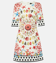 Dolce&Gabbana Capri printed minidress. Dolce&Gabbana Capri印花迷你连衣裙