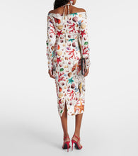 Dolce&Gabbana Capri printed silk-blend midi dress