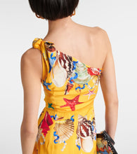 Dolce&Gabbana Capri printed silk-blend midi dress