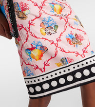 Dolce&Gabbana Capri printed silk-blend minidress