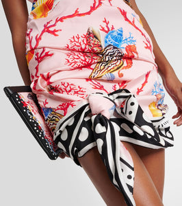 Dolce&Gabbana Capri printed silk-blend minidress