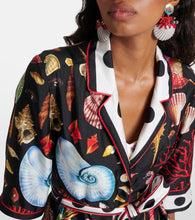 Dolce&Gabbana Capri printed silk satin robe