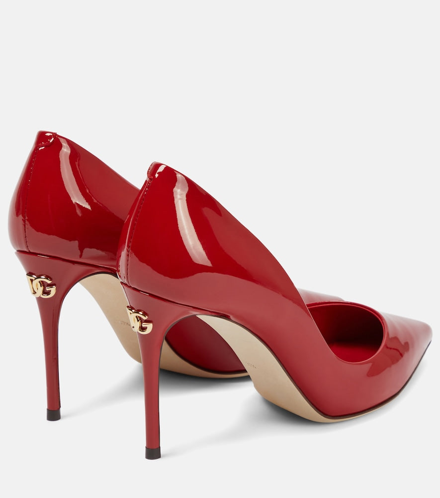 Dolce&Gabbana Cardinale patent leather pumps