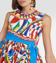 Dolce&Gabbana Carretto cotton minidress