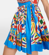 Dolce&Gabbana Carretto cotton minidress