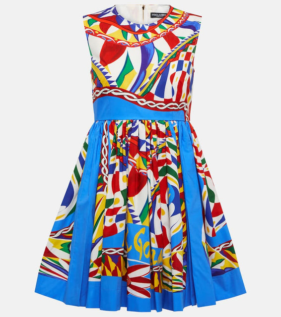 Dolce&Gabbana Carretto cotton minidress