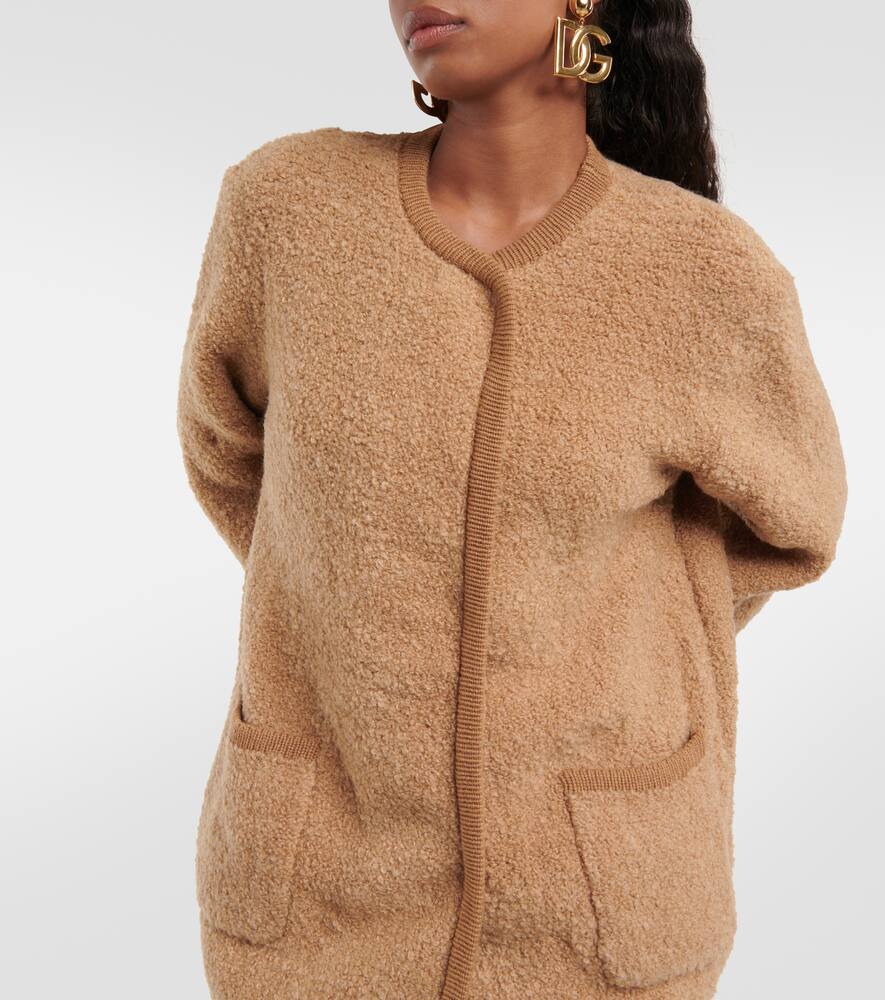 Dolce&Gabbana Cashmere and wool teddy jacket