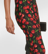 Dolce&Gabbana Cherry bustier midi dress