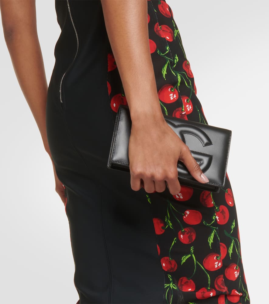 Dolce&Gabbana Cherry bustier midi dress