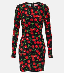 Dolce&Gabbana Cherry printed minidress
