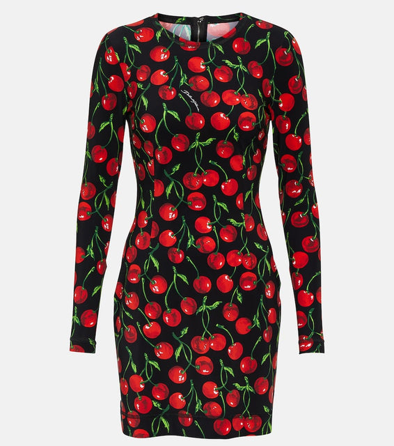 Dolce&Gabbana Cherry printed minidress