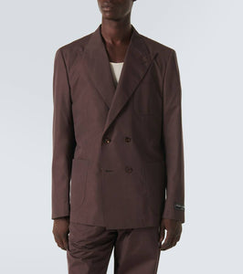 Dolce&Gabbana Cotton and silk poplin blazer