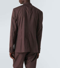 Dolce&Gabbana Cotton and silk poplin blazer