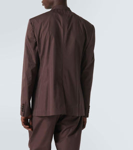 Dolce&Gabbana Cotton and silk poplin blazer