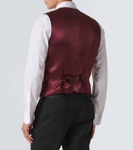 Dolce&Gabbana Cotton and silk velvet vest