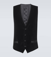 Dolce&Gabbana Cotton and silk velvet vest