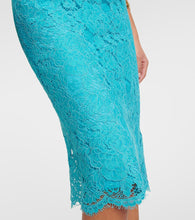 Dolce&Gabbana Cotton-blend lace midi dress