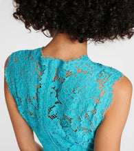 Dolce&Gabbana Cotton-blend lace midi dress