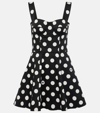 Dolce&Gabbana Cotton-blend minidress. Dolce&Gabbana 棉混纺迷你连衣裙