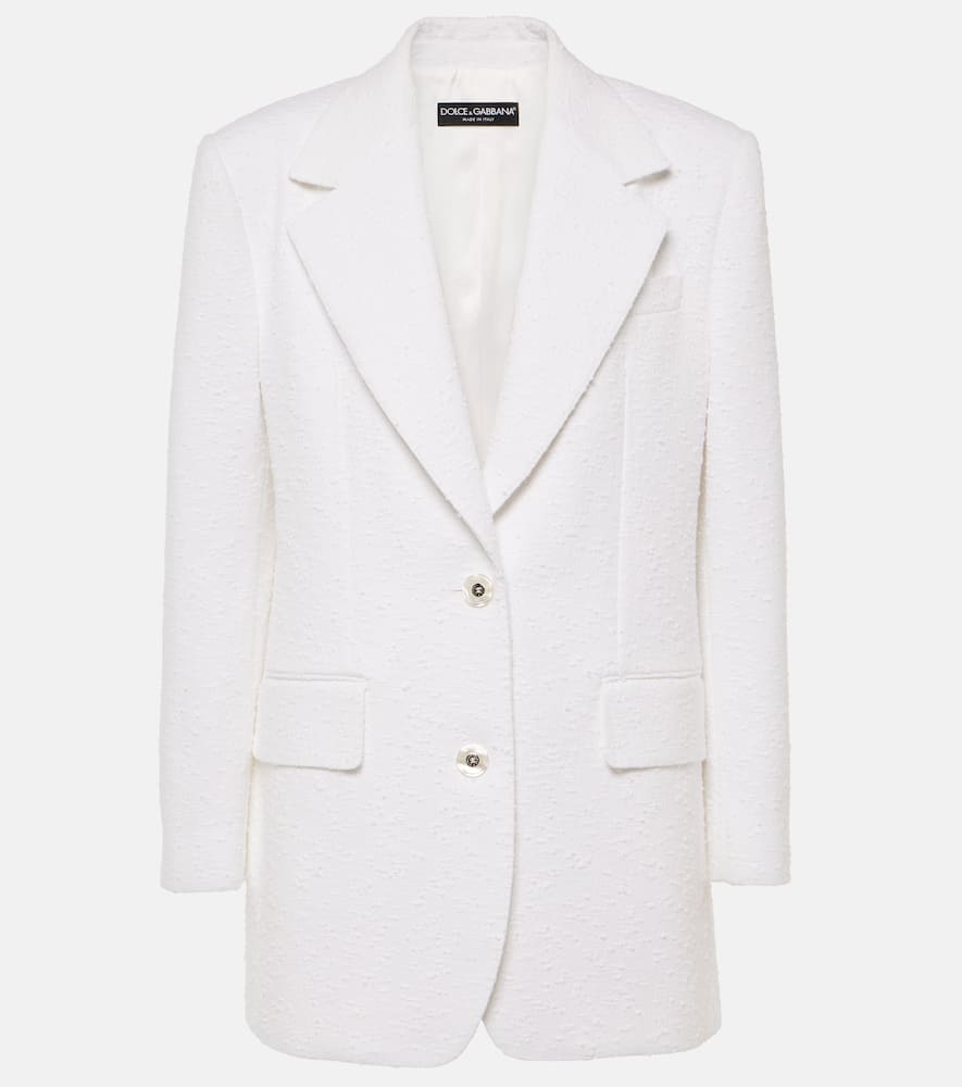 Dolce&Gabbana Cotton-blend tweed blazer