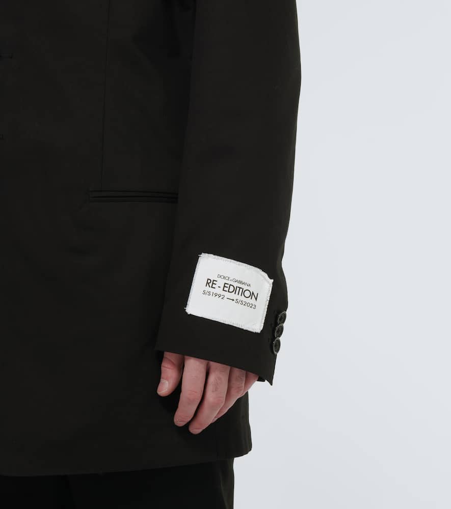 Dolce&Gabbana Cotton gabardine suit jacket
