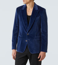 Dolce&Gabbana Cotton velvet blazer