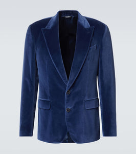 Dolce&Gabbana Cotton velvet blazer