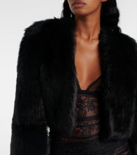 Dolce&Gabbana Cropped shearling jacket