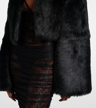 Dolce&Gabbana Cropped shearling jacket