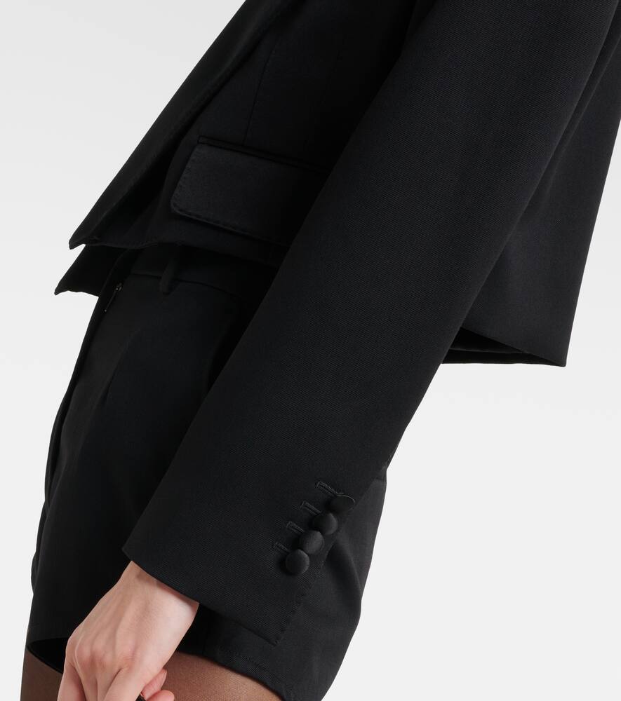 Dolce&Gabbana Cropped tuxedo jacket