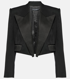 Dolce&Gabbana Cropped tuxedo jacket