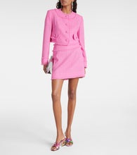 Dolce&Gabbana Cropped wool-blend tweed jacket