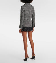 Dolce&Gabbana Cropped wool-blend tweed jacket