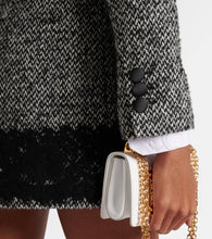 Dolce&Gabbana Cropped wool-blend tweed jacket
