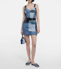 Dolce&Gabbana Crystal-embellished denim sandals