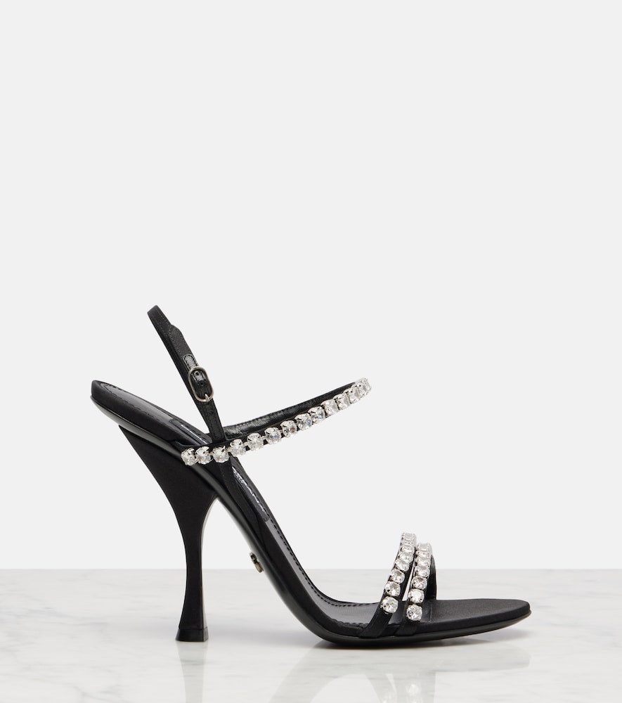 Dolce&Gabbana Crystal-embellished sandals