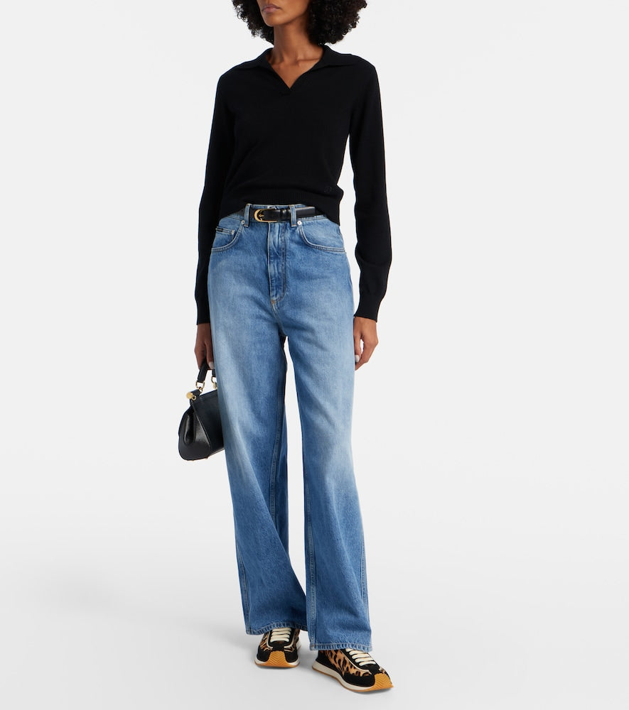 Dolce&Gabbana DG Cushion calf hair and suede sneakers