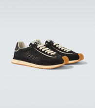 Dolce&Gabbana DG Cushion suede-trimmed sneakers