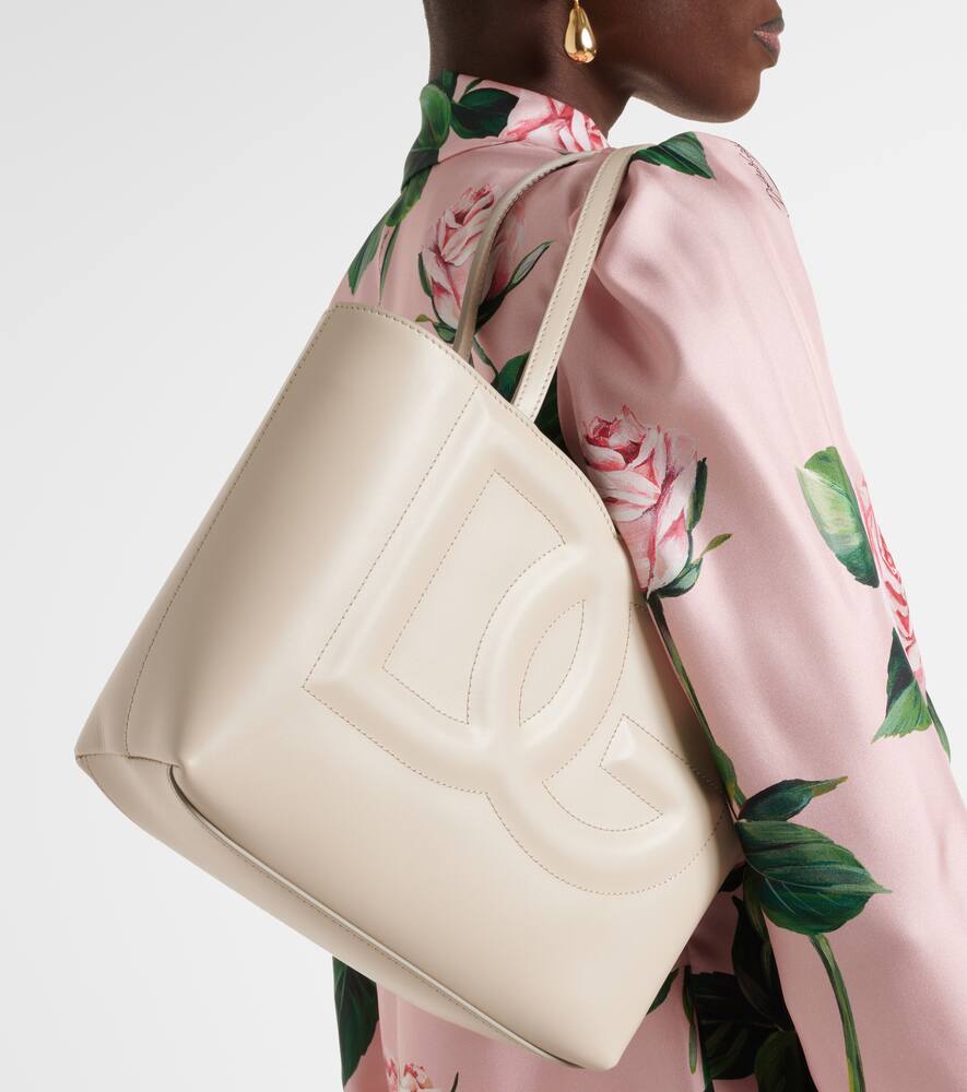 Dolce&Gabbana DG Medium leather tote bag