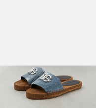 Dolce&Gabbana DG canvas espadrilles