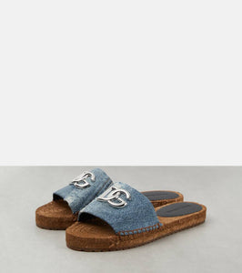 Dolce&Gabbana DG canvas espadrilles
