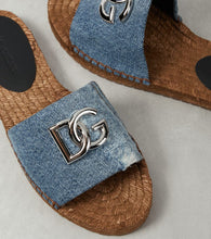 Dolce&Gabbana DG canvas espadrilles