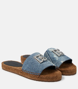 Dolce&Gabbana DG canvas espadrilles