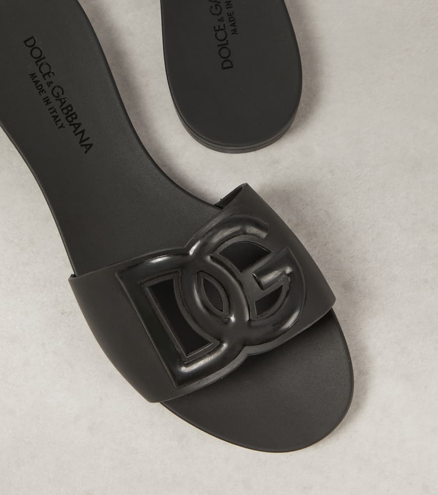 Dolce&Gabbana DG cutout slides